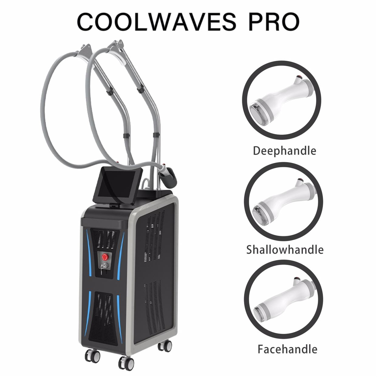 Vertical Onda Pro Coolwave Non Invasive Body Sculpting Slimming Machine Weight Loss Skin Tightening Cryo Therapy Spa Med Use
