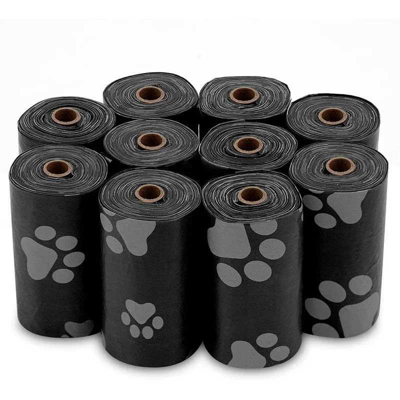 120 Rolls Dog Poop Bag Outdoor Cleaning Poop Bag Outdoor Clean Pets Supplies for Dog 15Bags/Roll Refill Garbage Bag Pet Supplies C251119