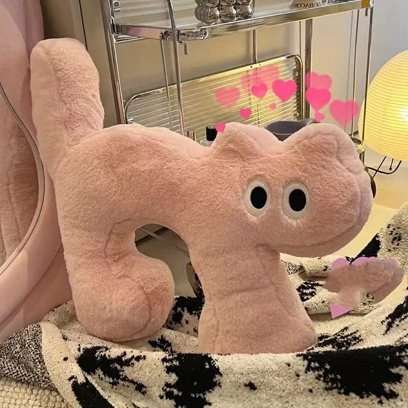 1pcs Ute Cat Neck PP Cotton Soft Support for Sleeping Sofa Bed Home Decor Creative Design Household SuppliesM251119