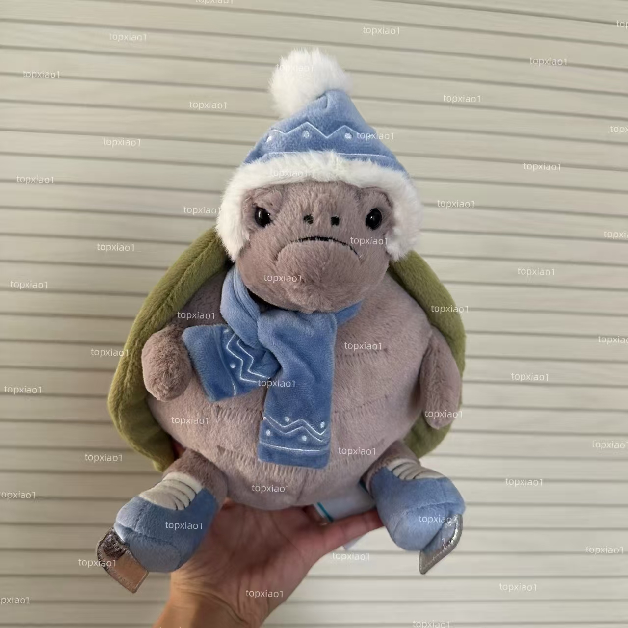 Dolls Timmy Turtle Skating Plush Doll Turtle Skating Stuffed Toy Skiing Turtle plush toy doll gift with tags