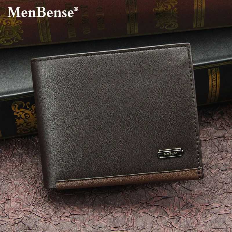 Men Wallets New Short High Quality Coin Pocket Bag Brand Mens Wallet Simple Credit Card Holder Photo Holder Mens Money ClipT251119