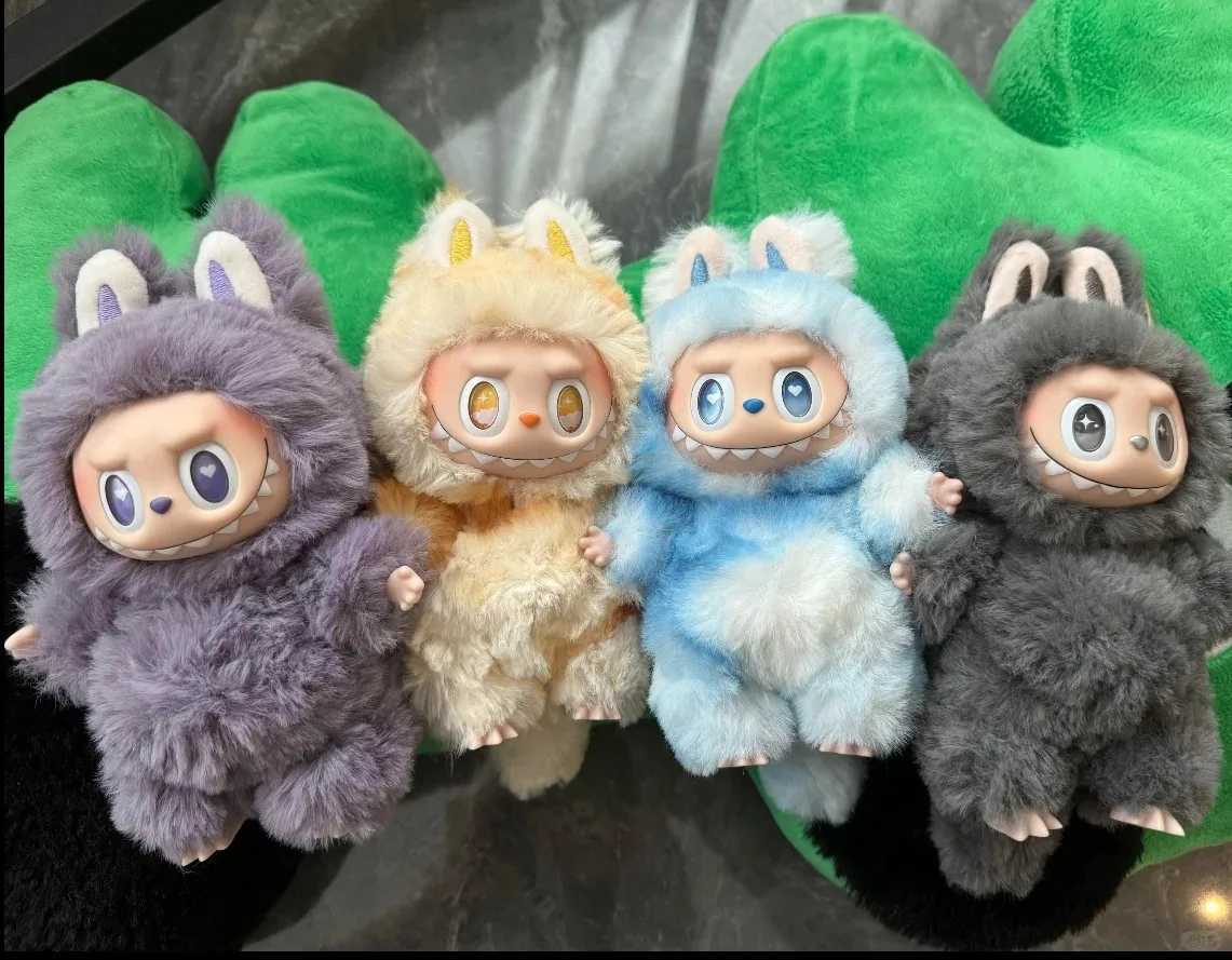 Real Labubu Surprise Front Macaron Vinyl Base Labubu 3.0 Series Blind Box Pendant Doll Monster Gift Z250419