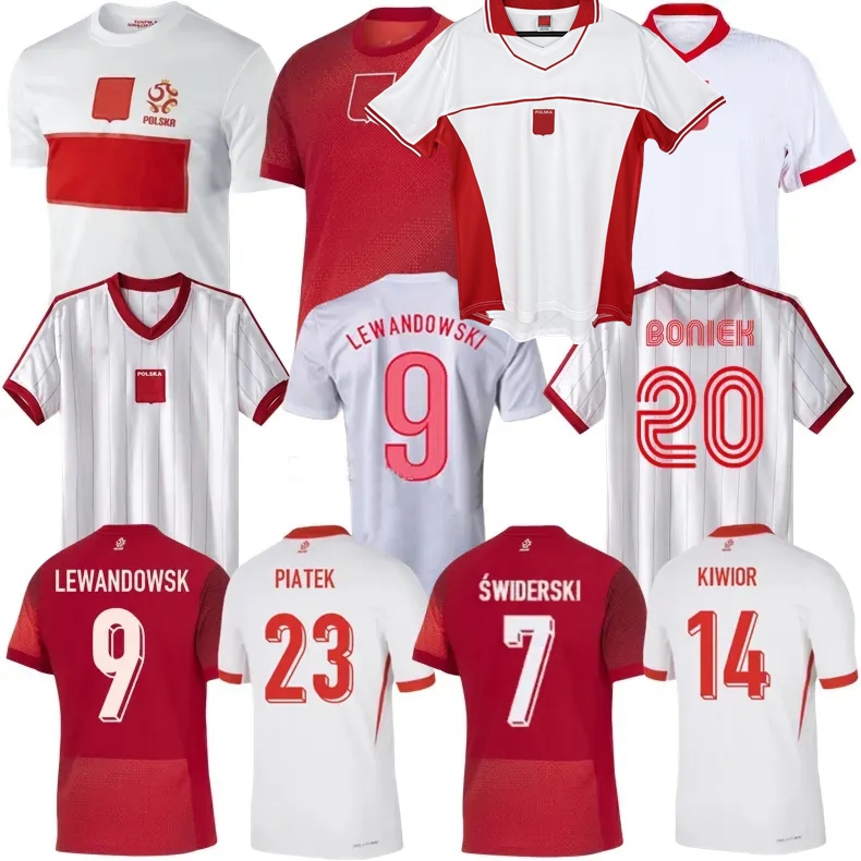 1982 1997 2012 POLAND retro soccer jerseys LEWANDOWSKI Zielinski Swiderski 2024 2025 MODER SZYMANSKI KIWIOR BOGUSZ Boniek vintage classic National football shirt
