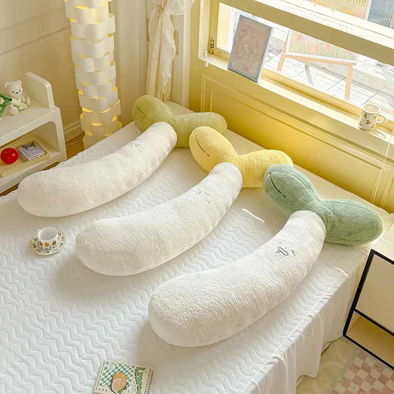 Bean Sprout Strip Cartoon Style Cute Girl Sleeping Special Leg Clipping Bed Side Sleeping Cushion Can Be WashableM251119