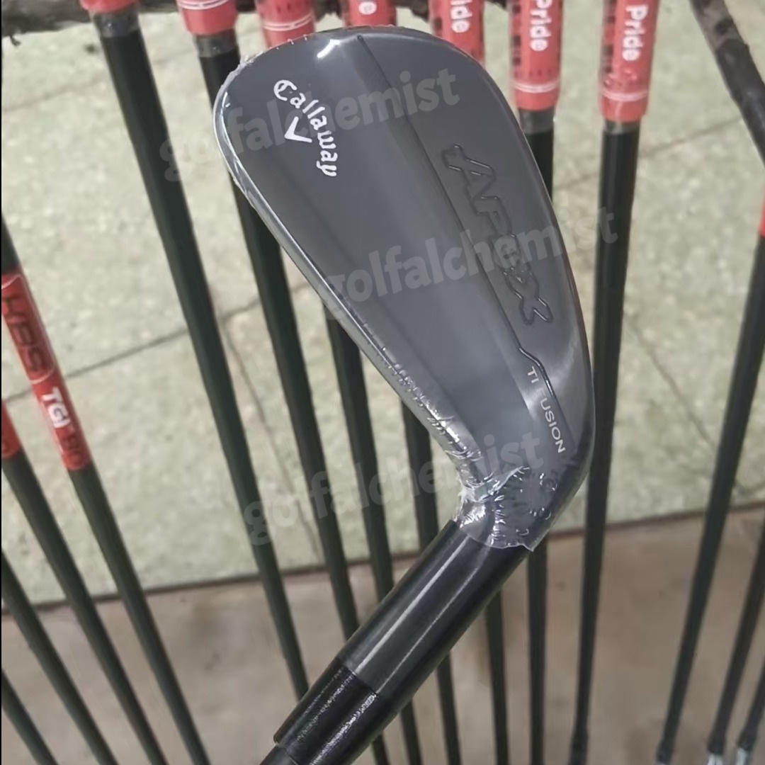 Golf Clubs Irons APEX Irons 4-9P-R/S Flex Steel Shaft with Headcover Latest version Brand New Iron real photo contact seller golfcraft