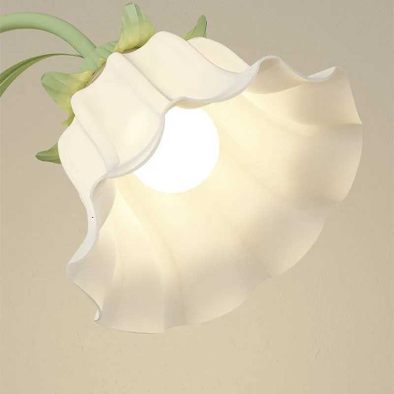 Nordic Bell Orchid Floor Lamps for Living Room Bedroom Corner Creativce Bedside Lighting Fixtures Modern Flower Standing Lights M251119