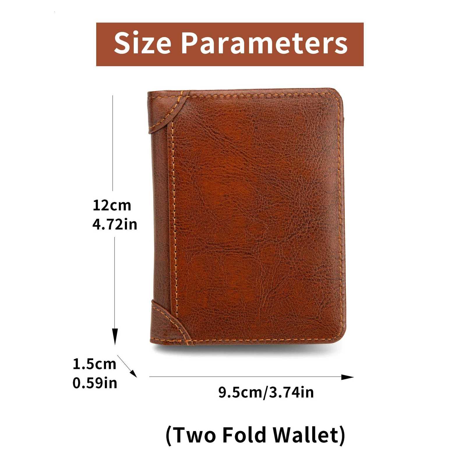 Classic Style Wallet PU Mens Wallet Short Mens Wallet Mens Fashion High QualityT251119
