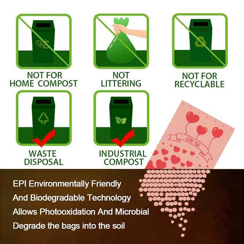 Pet Garbage Bags Biodegradable Dog Cat Litter Pick-up Bags Pet Supplies C251119