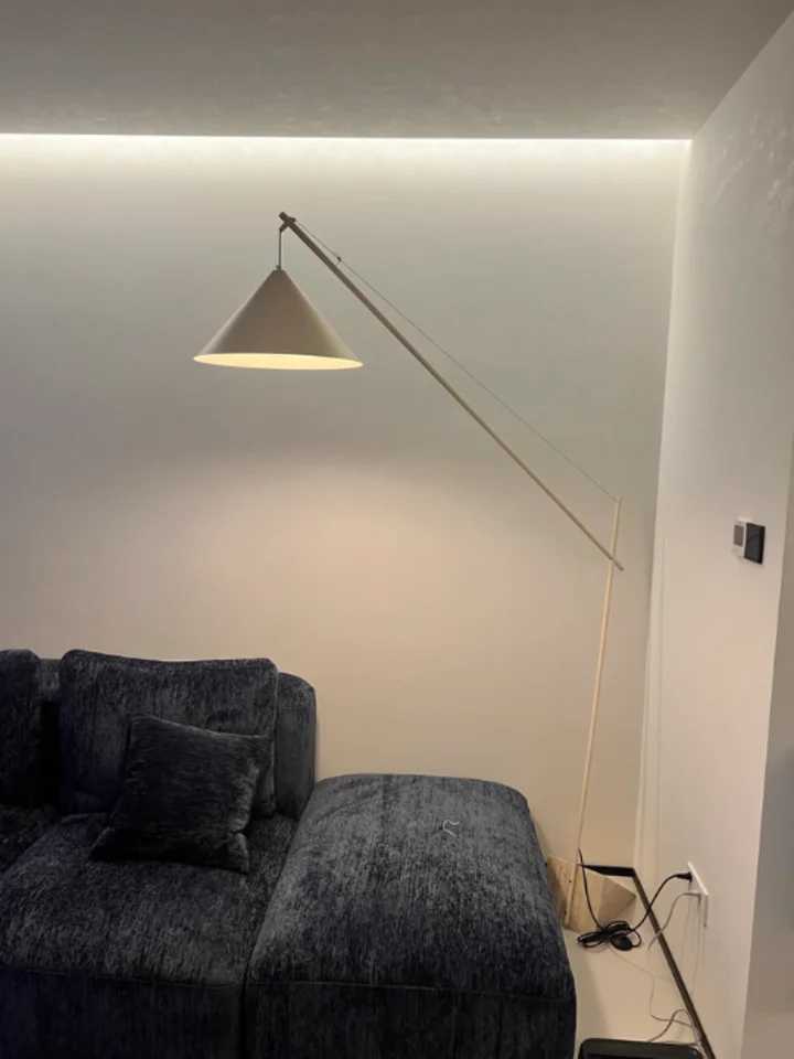 Light French Floor Lamp Nordic Modern Living Room Lamp Bedroom Marble Standing Lamp Fishing Lamp Home Decoration Lamp LED Light M251119