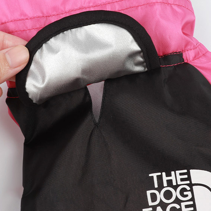 Dog Rain Coat Pet Clothes Waterproof Canine Raincoat With Clear PU Material Perfect For Every Season