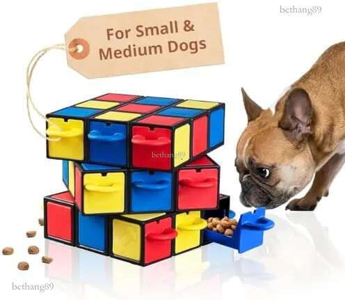 Pupzle Dog Puzzle, Dog Enrichment Toys for IQ Training, Mental Stimulation for Dogs, Dog Food Puzzle, Dog Interactive Toys for Puppy, Small and Medium