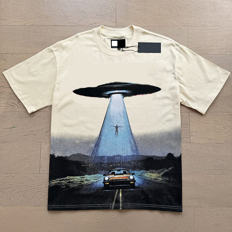 men shirt designer t shirt mens t shirt graphic tee clothe classical hipster fabric cotton Street graffiti Letter foil print Vintage washed black tee size S-XL