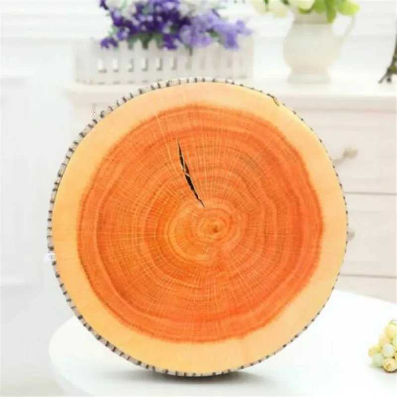 1 Piece Stump Shaped Decorative s Home Car Decor Cute Woods Grain Soft Chair Seat Cushion M251119