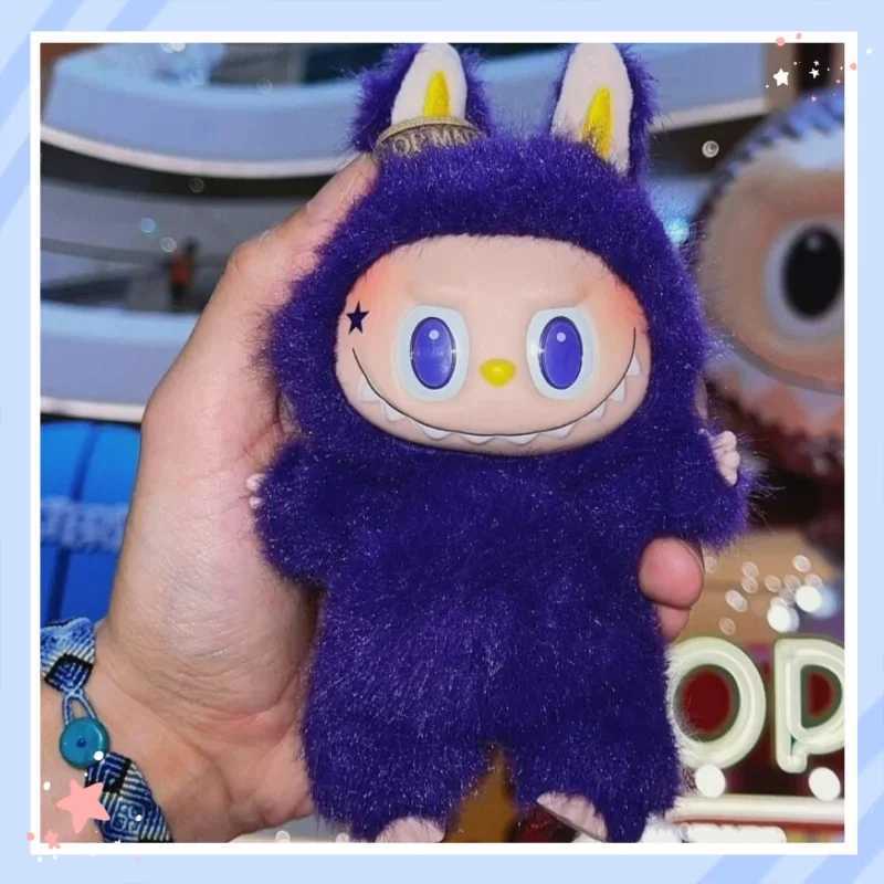 2025 hot selling blind box replica Labubu Milanese Purple Kingdom series model doll enamel monster picture keychain birthday gift W250419