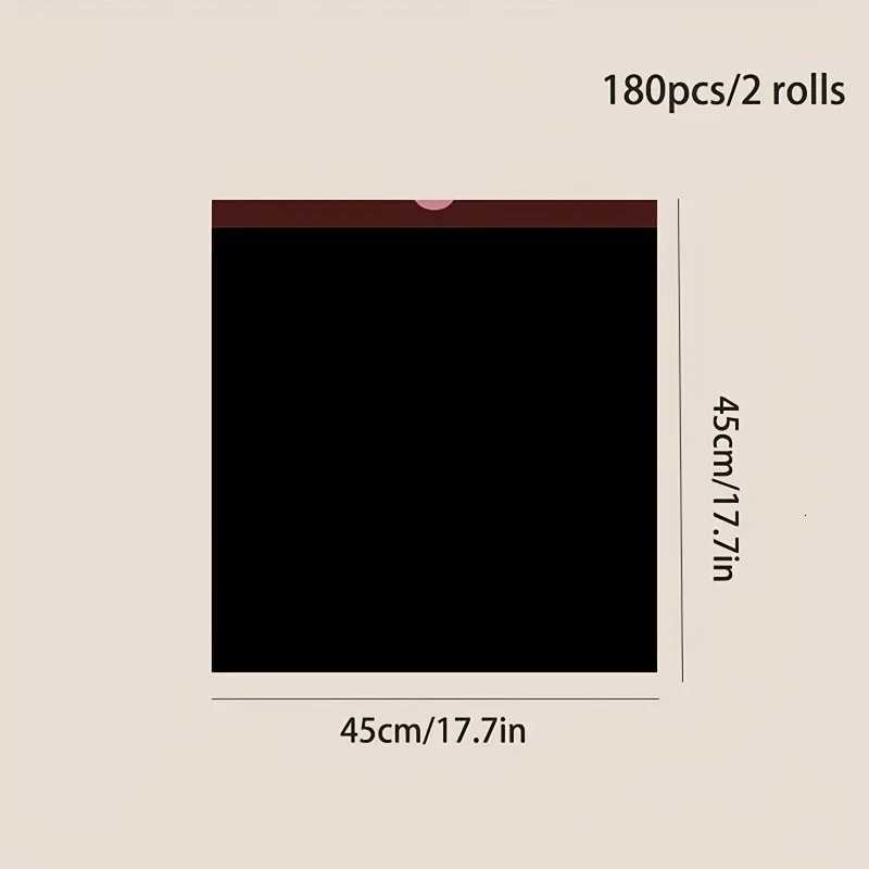 90/180pcs Kitchen Household Drawstring Type Garbage Bag Trash Bags Drawstring 4 Gallon Heavy Duty Drawstring Trash Bags C251119