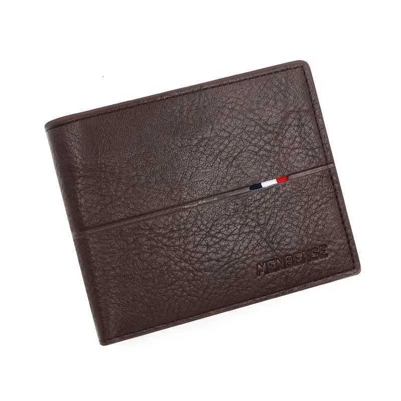 Free Name Engraving Men Wallets New Short Zipper Card Holder Quality Male Purse Simple Slim Coin Pocket PU Leather Mens WalletT251119