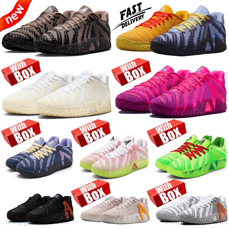 With Box JA 3 ja3 3s Designer Basketball Shoes Sound Check Volume Showstopper Hustle Flow Scratch Zombie men women outdoor sports Trainers Sneakers size 40-45