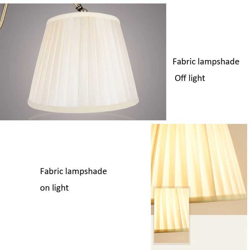 Adjustable European Bedroom Floor Lamp For Living Room Bedside Hotel Room Office Home Deco Fashion Fabric Interior Stand Light M251119