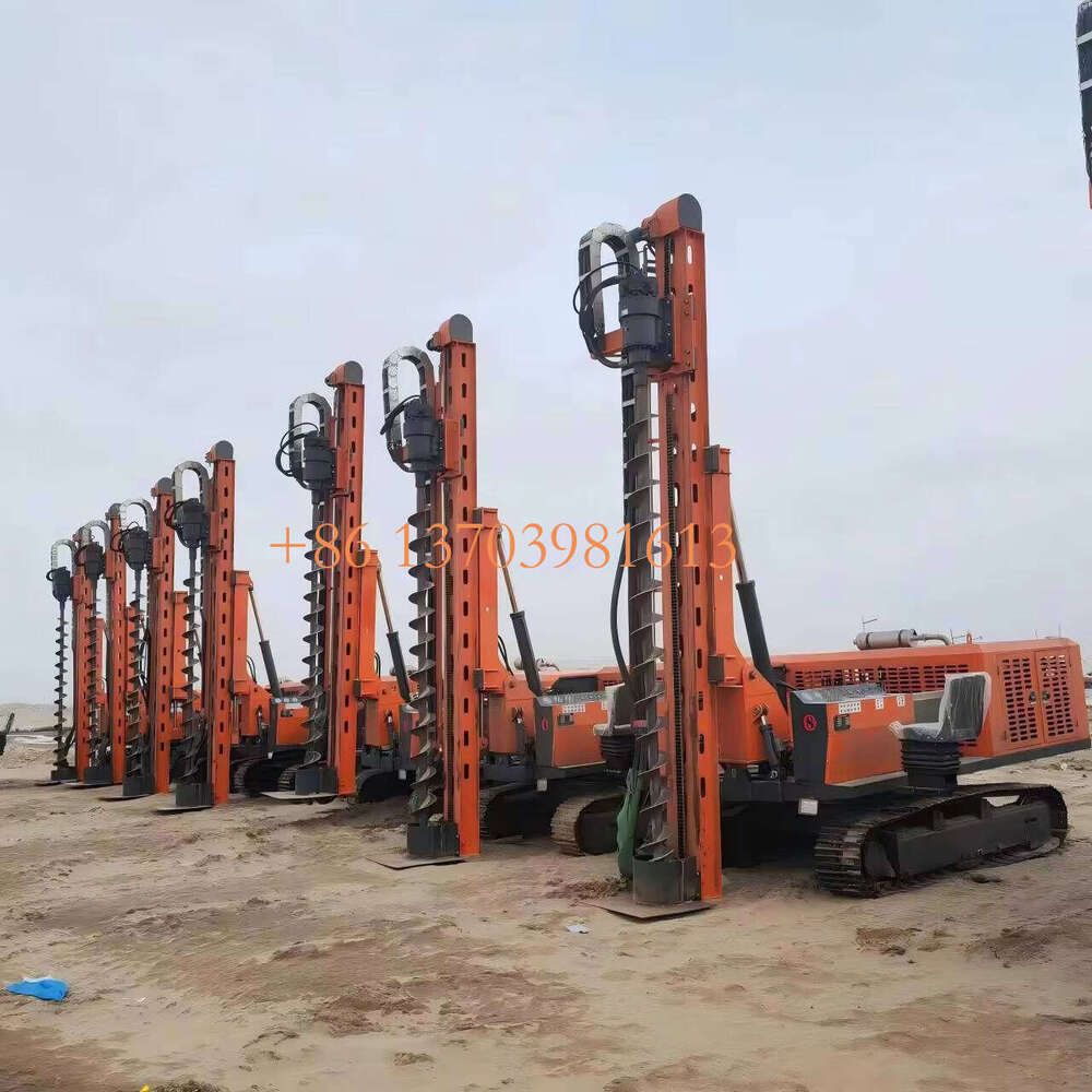 High Impact Photovoltaice Pile Driver Hammer Hydraulic Hammer Photovoltaic Pile Driver for Solar Farm Installation