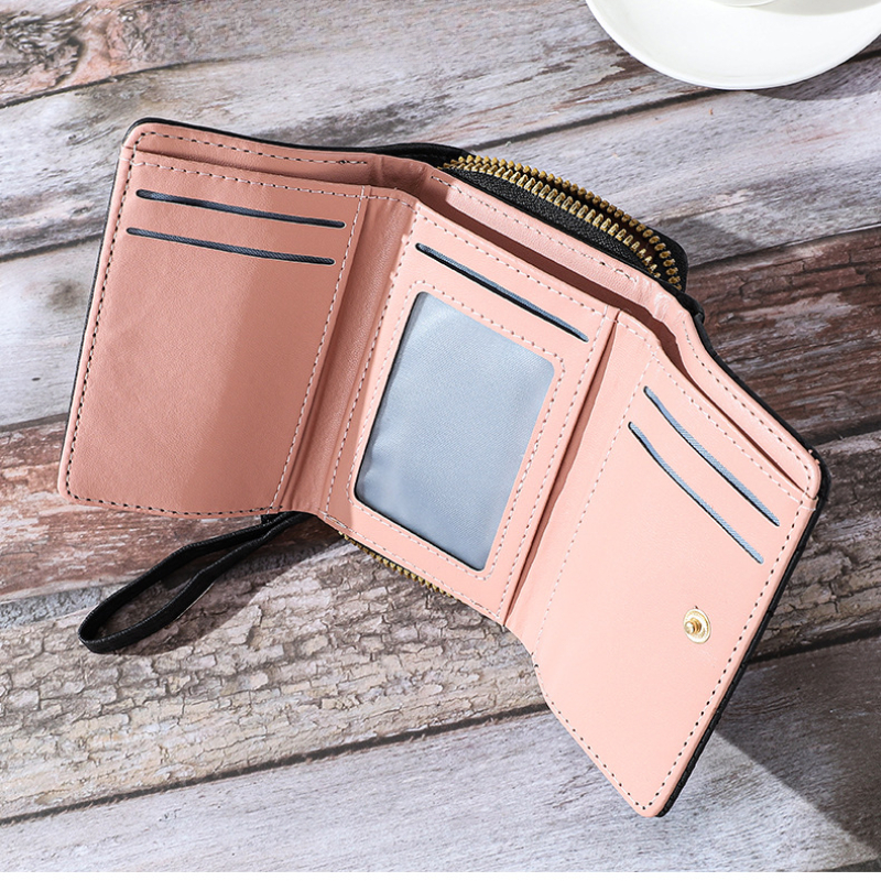 Designer Wallets luxury card holder for women men pu leather solid color anti-fraud multi-functional Cute small Coin Purse portable Daily outings