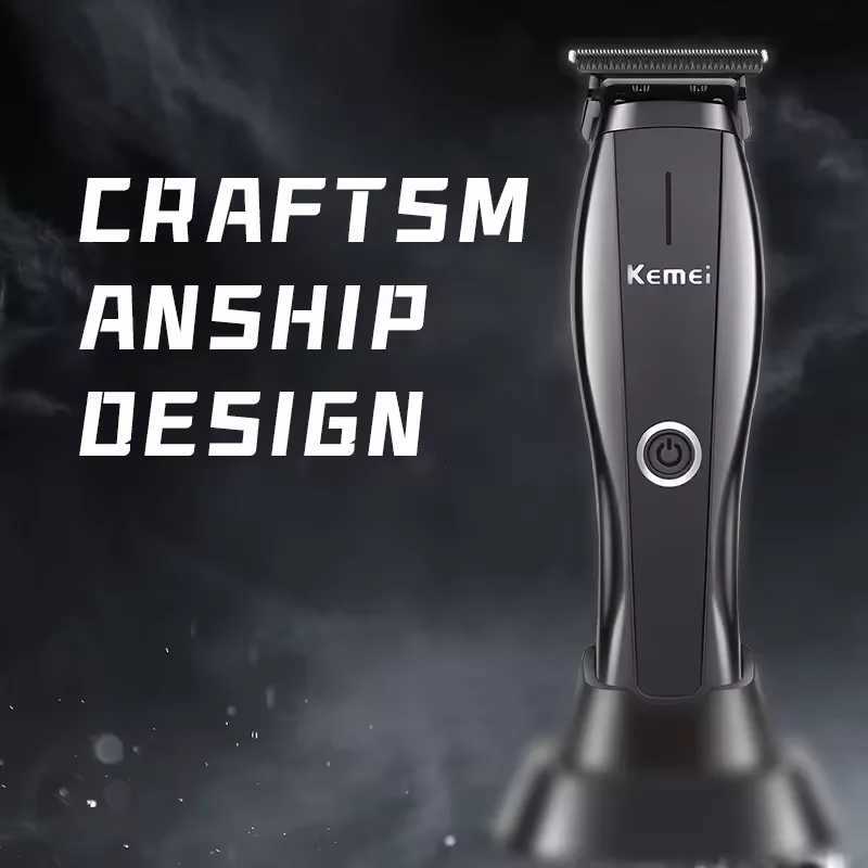 Kemei KM-2295 Cordless Electric Hair Trimmer Professional Hair Clippers Rechargeable Hair Cutting Machine For Men BarberT251120