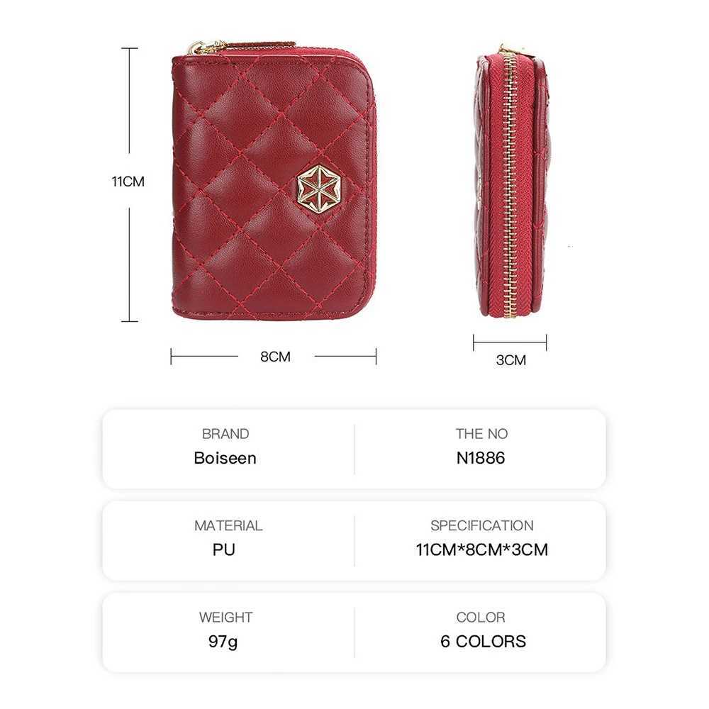 Summer 2025 Mini Coin Purse Women - Pu Compact Wallet with Keychain Slim Card Slots Zipper Pocket Kawaii StyleW251120