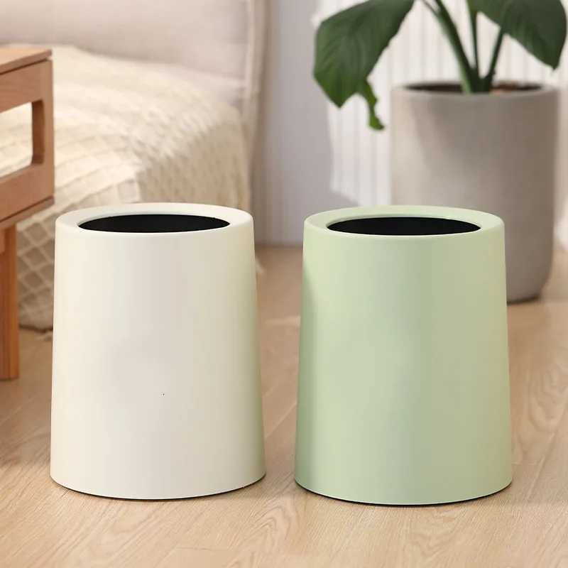 Mini Waste Bin Desktop Office Trash Can Home Garbage Basket Table Plastic Organizer Office Supplies Dustbins Sundries Barrel Box C251120