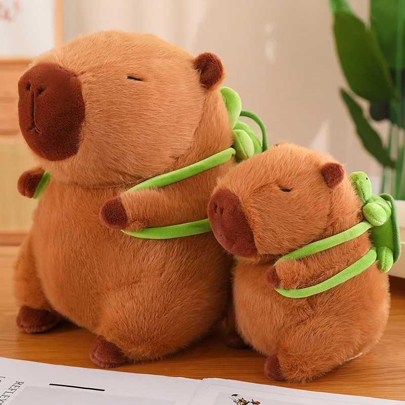 23cm Capybara Plush Simulation Capibara Anime Fluffty Toy Cute Doll Stuffed Animals Soft Doll Plush Christmas Thanksgiving Gift G251120
