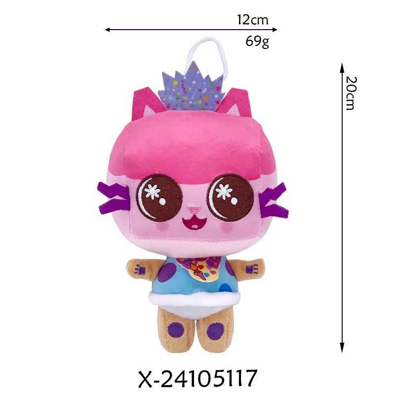 Gabby Dollhouse Plush Toys Mercat Cartoon Stuffed Animals Doll Mermaid Car Cat Peluches Kids Birthday Christams Party Gifts G251120