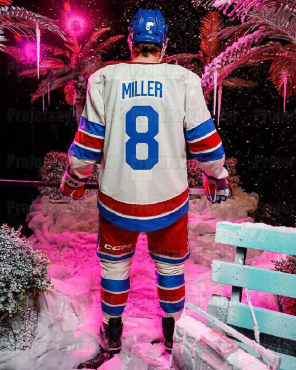 8 J.T. Miller Matt Rempe 2026 Winter Classic Jerseys Chris Kreider Artemi Panarin Jonathan Quick Mika Zibanejads Igor Shesterkin