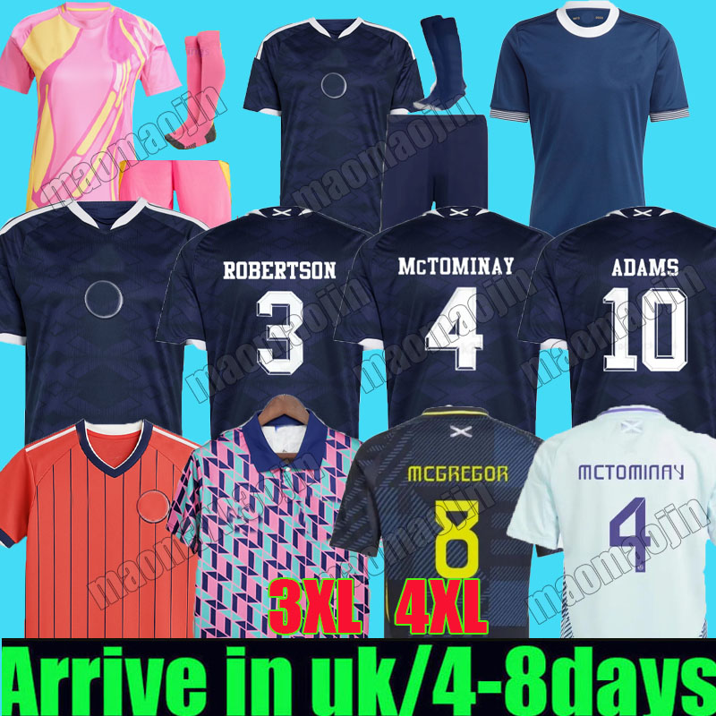 2026 scotland football shirt Soccer Jerseys 26 27 ROBERTSON McTominay McGREGOR SHANKLAND MCGREGOR Home maillot de Foot men kids kits unifrom pink WOMEN 150TH
