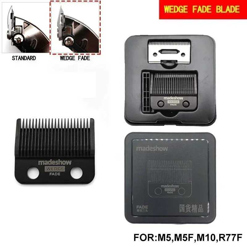 Madeshow Kulilang M5F M10 R66 R77F Wedge Fade Blades Hair Clipper Ultra Thin Blade Trimmer Replacement Original Cutter HeadT251120