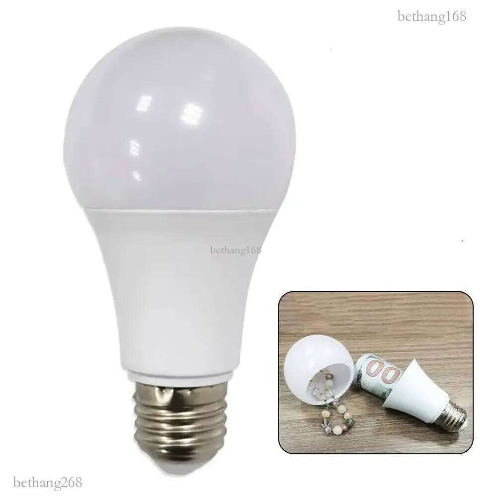 Sight Secret Light Bulb Home Diversion Stash Can Hiding Private Money Box Secret Hidden Storage Bulb Compartment Safe Container 240806
