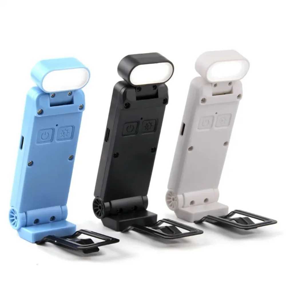 USB Charging Clip Reading Light Bookmark Light Folding Clip Book Light LED Reading Lamp Mini Desk Lamp Eye Protection Book Lamp M251120