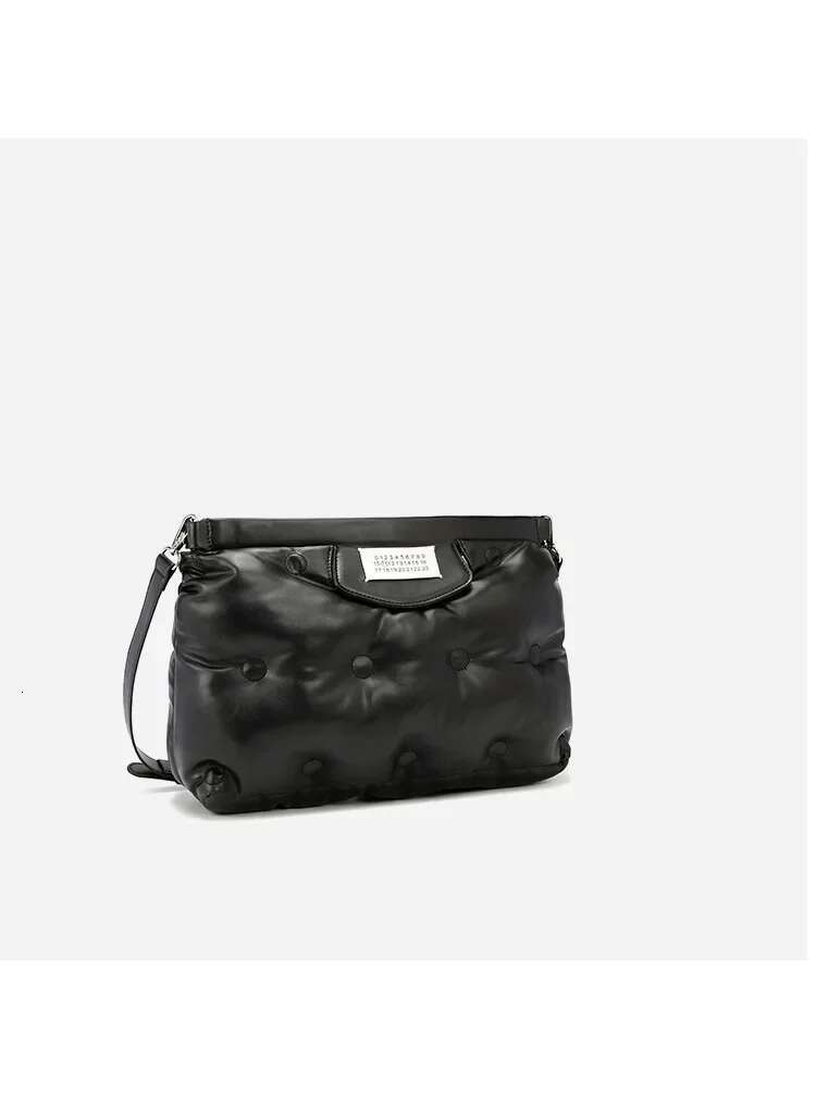 Designer Leather Handbags 2024 Summer New Nichedesign Unique Down Cloud Space Cotton Pillow Soft Leather Crossbody Bag Fashionable Single Strap