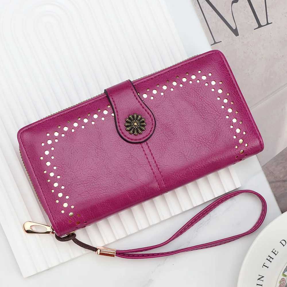 New Women Long Wallets Handbags Big Capacity Phone Pocket Card Bag Female Purse Zipper Coin Pocket Photo Holder Women Money ClipW251120