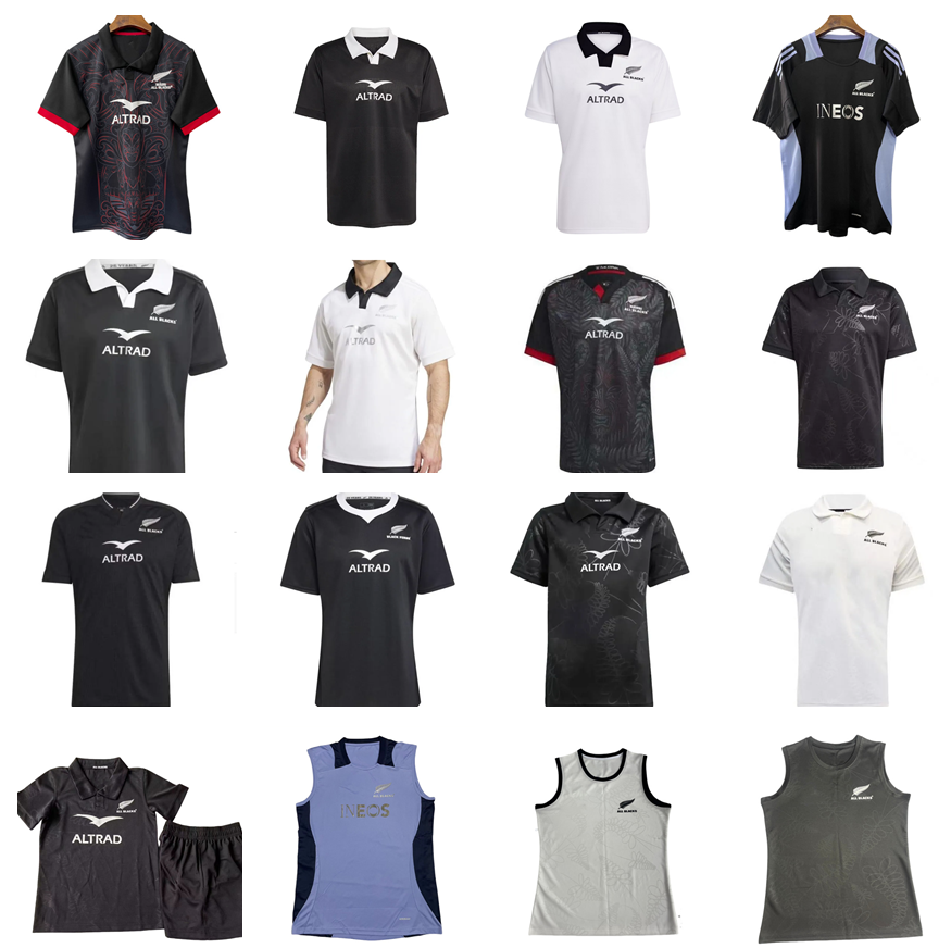 23 24 25 26 27 All Super Rugby Jerseys #Black New jersey Zealand Fashion Sevens 2024 2025 2026 2027 Rugby Vest Shirt POLO Maillot Camiseta Maglia Tops size S--5XL kids kits