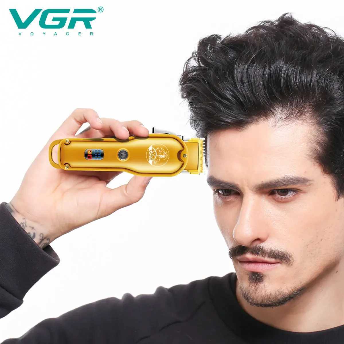 VGR 650 barber hair cut machine professional cordless electric trimmer rechargeable hair clipper for menT251120