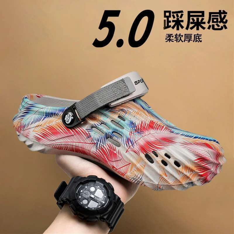 Men Slippers Shoes Women Garden Flat Big Size Platform Summer Sandals 46 47 Male Sneakers Outdoor Flip ps Home Clogs