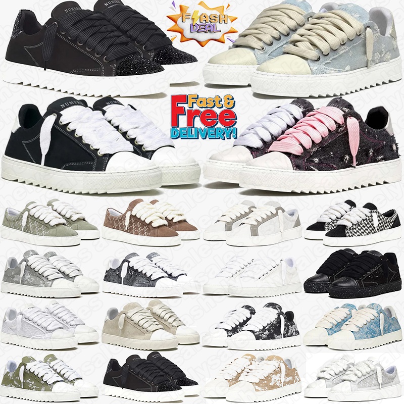 with box designer shoes sneakers numeris atelier women mens trainers chaussures shoes womens men leather platform flat skatebording casual luxurys 36-47 hotsale