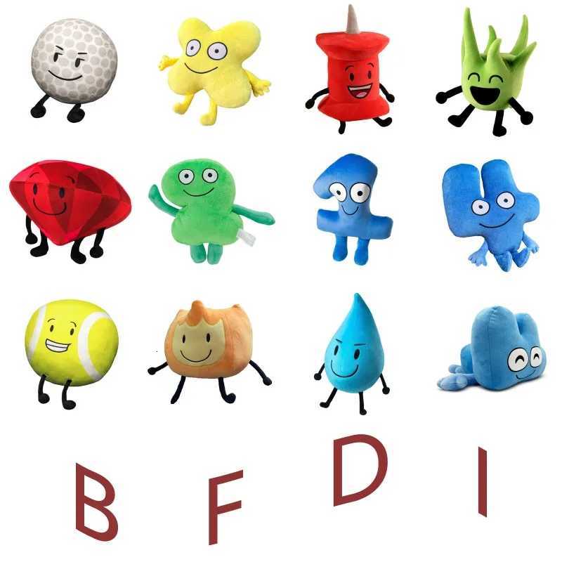 BFDI Battle For Dream Island Plush Toy Anime Peripherals Soft Doll Collection Room Decoration Toy Kid Birthday Gifts 2025 NewXJ251120