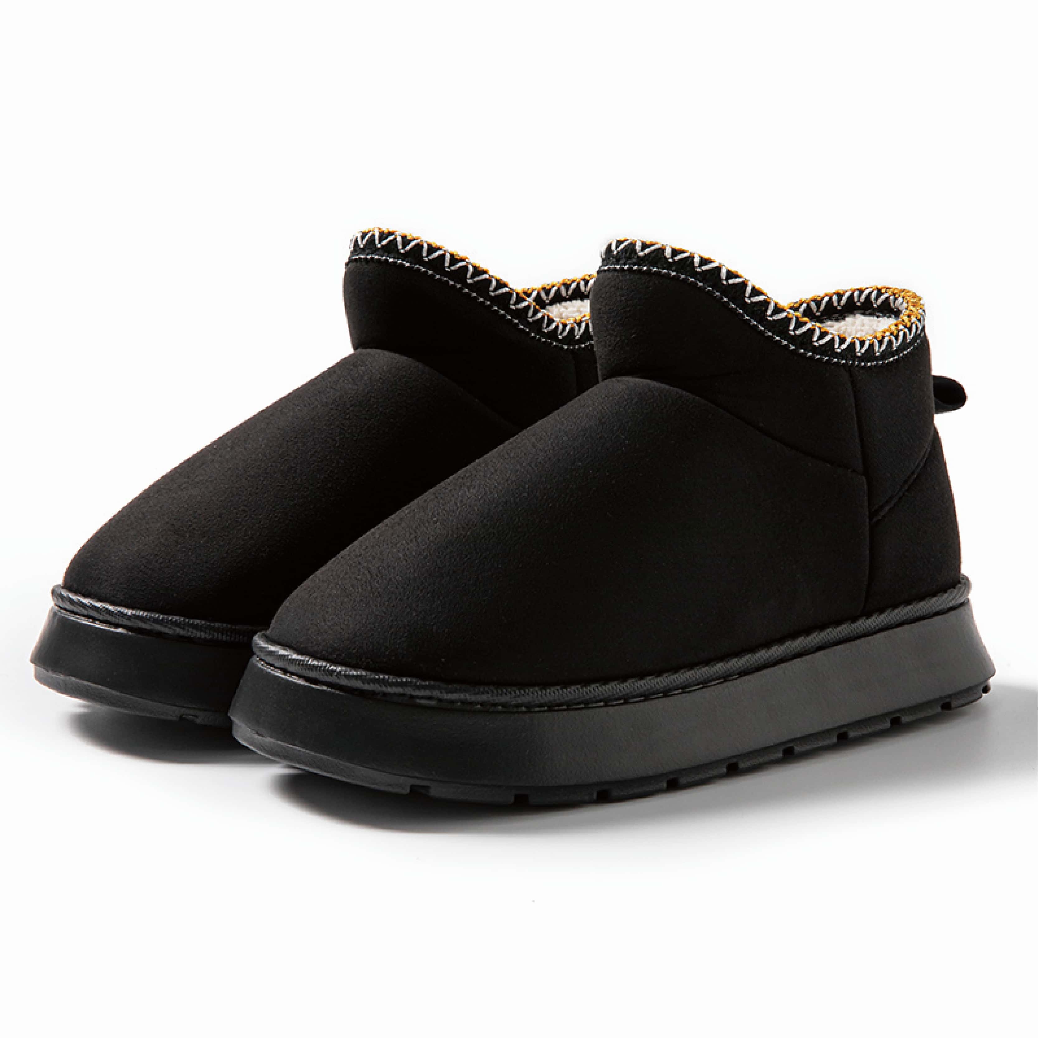 warm insulated suede snow boots for ladies durable nonslip footwear with cushioned insoles