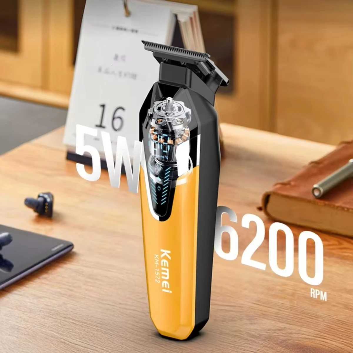 Kemei KM-1767 Professional Electric Hair ClipperKM-1572 Rechargeable TrimmersKM-T123 Shaver For MenKit1Kit2Kit3T251120