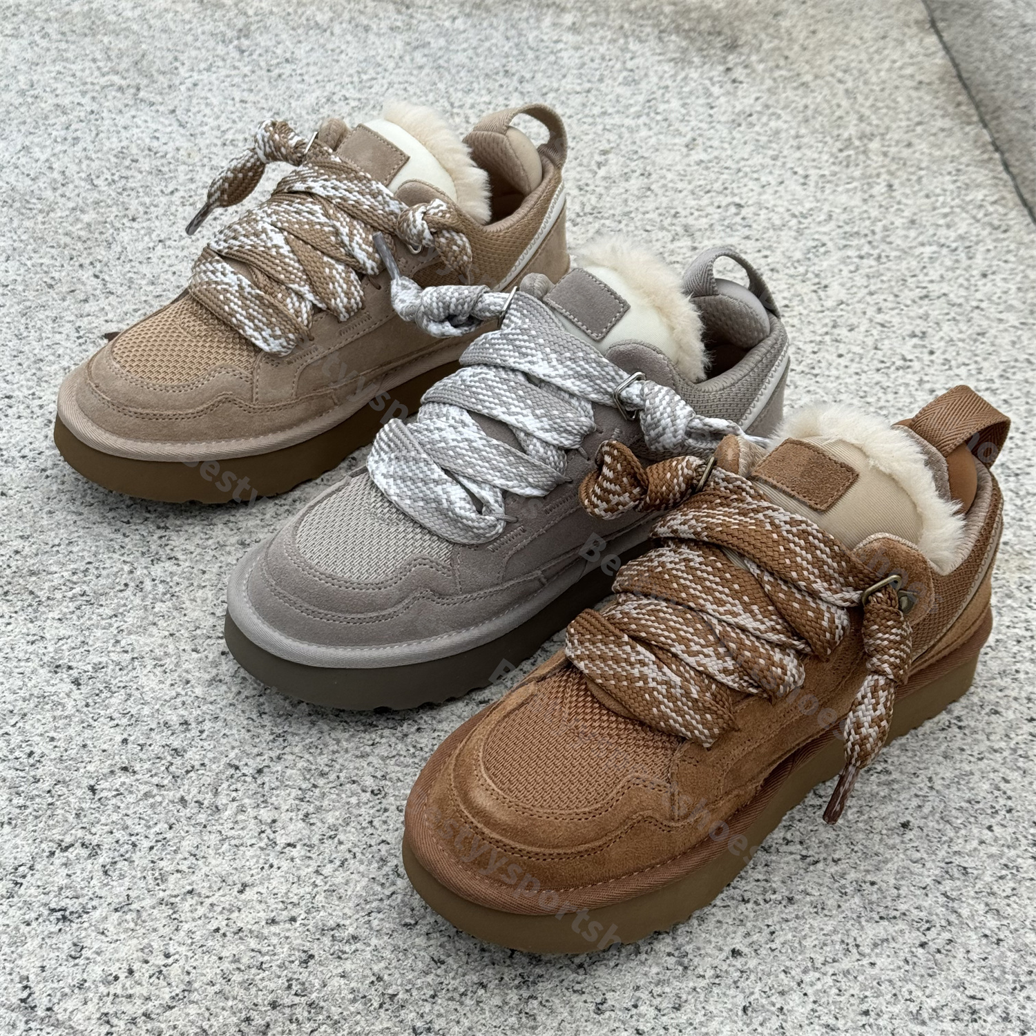 Designer Tazz Tasman Lowmel Sand Trainer platform Boot Australia Snow Boots Women Men Ankle Booties Sheepskin Mens Womens Winter Shoes 2025 New Size 35-45