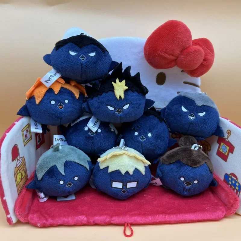 Haikyuu Anime Crow Sugawara Koushi Ryunosuke Tanaka Plush Toys Hobbies Kawaii Stuffed Doll Bag Decoration Keychain Gifts Girls G251120
