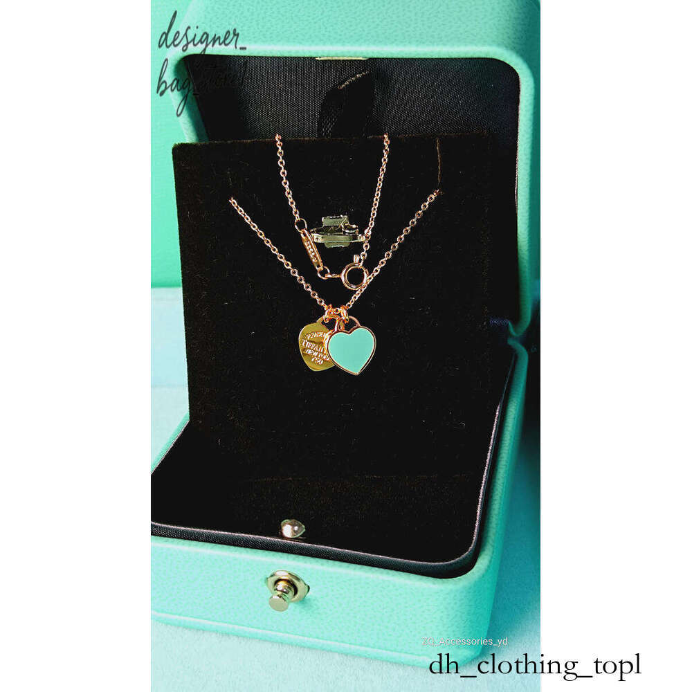 Tiffanyxx Jewlery Jewelry Woman Designer Gold Tiffnaylies And Co Necklace Lustrous Tiffamylys Pendant Romantic Style Engraved E8b