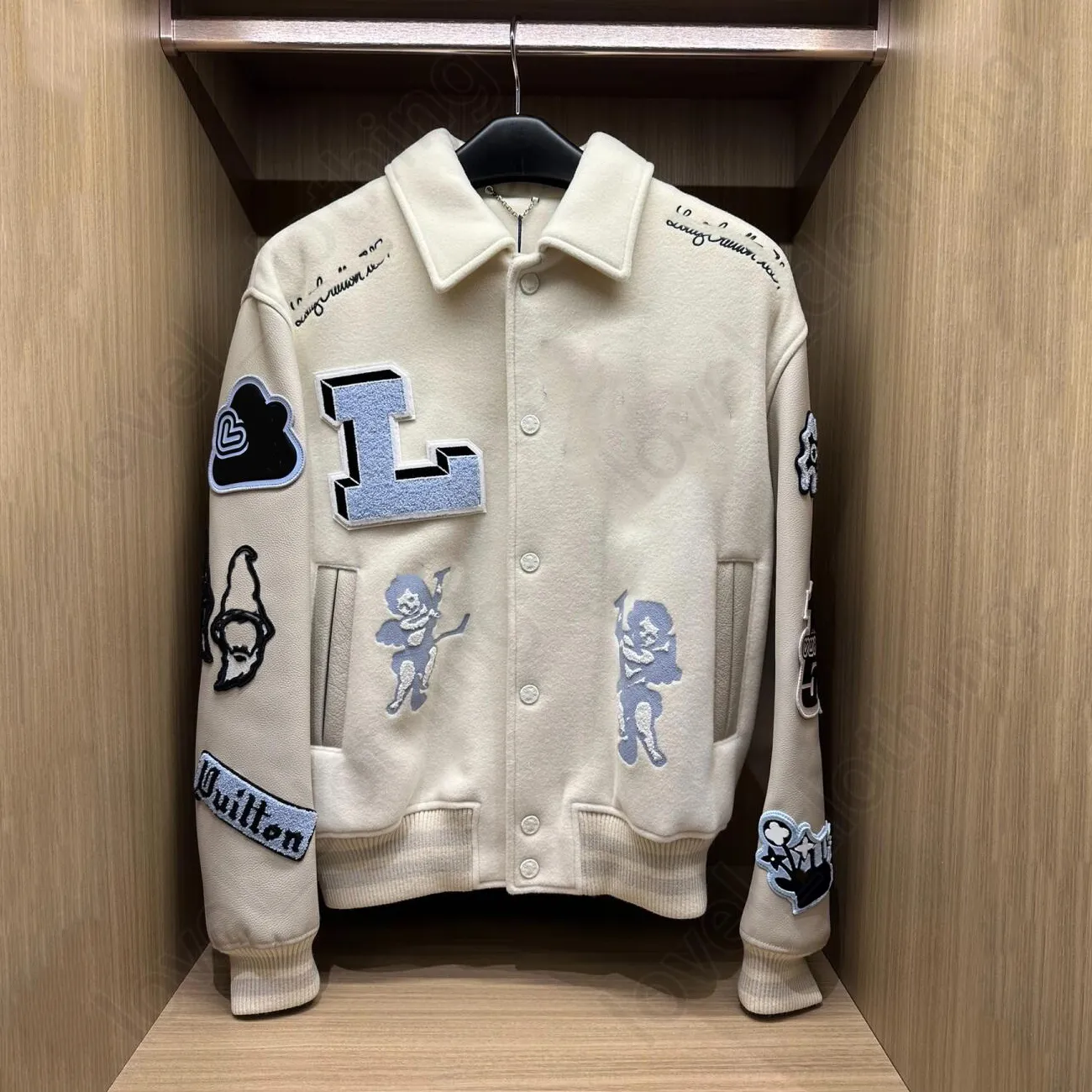 Designer Letterman Jacket L Vintage Bomber Coats 11 Letter Embroidery Autumn Men Baseball Jackets Hip Hop Loose Varsity 30Cz Lvse Jacket Women Men Coats Jacket