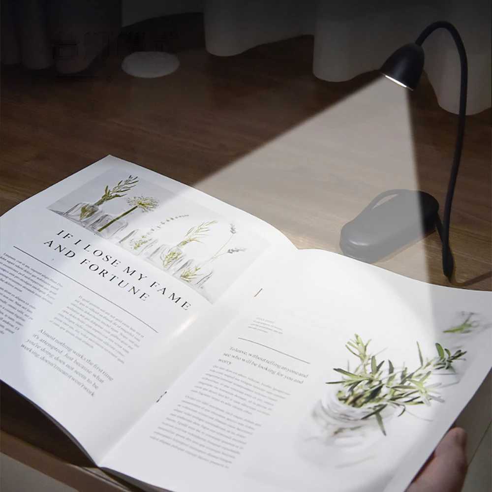 Neck Reading Lamp Book 360 Flexible Bendable Arms Neck Lights Perfect for Bedroom Reading Knitting Camping Repairing M251120
