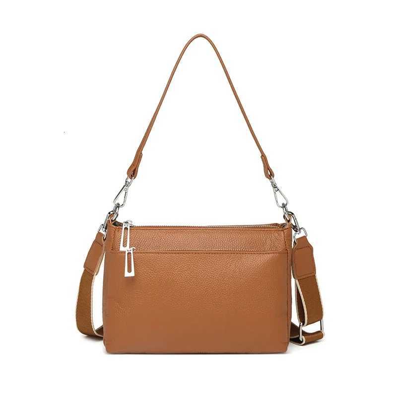 2025 High Quality Genuine Leather Wen Shoder Crossbody Bag Fi Large Fem Handbag Purses Luxury Ladies Tote Sac A Main Y251120