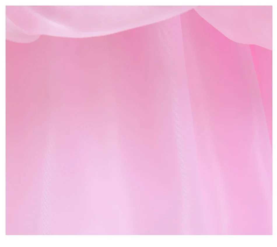 Disney Pink Aurora cosplay costume for girls ball dress Princess Peggy Elephant no need for long dress birthday party butterfly frogXJ250420